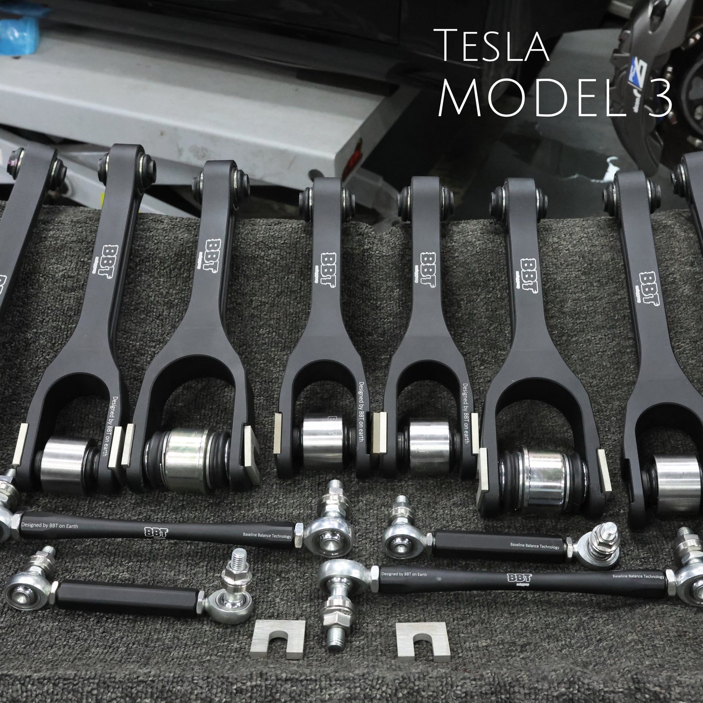 Tesla Model 3 2017+ Adjustable Rear Arms